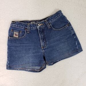 Cruel Girl custom cut denim shorts